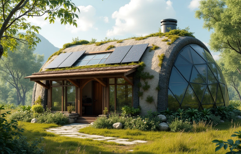 Earthship — автономний дім майбутнього з відходів та землі